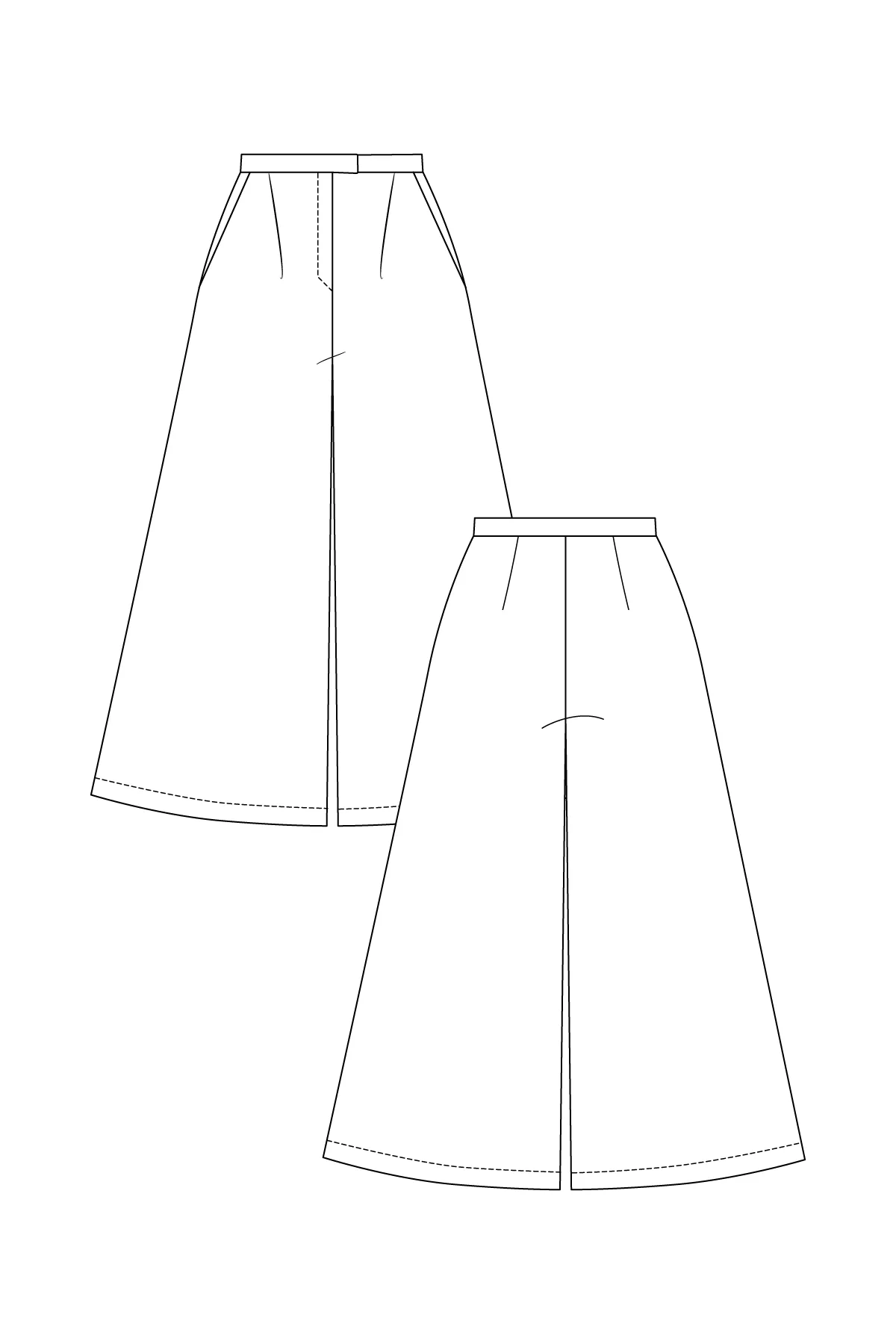 Named Clothing - MIMOSA Culottes Sewing Pattern