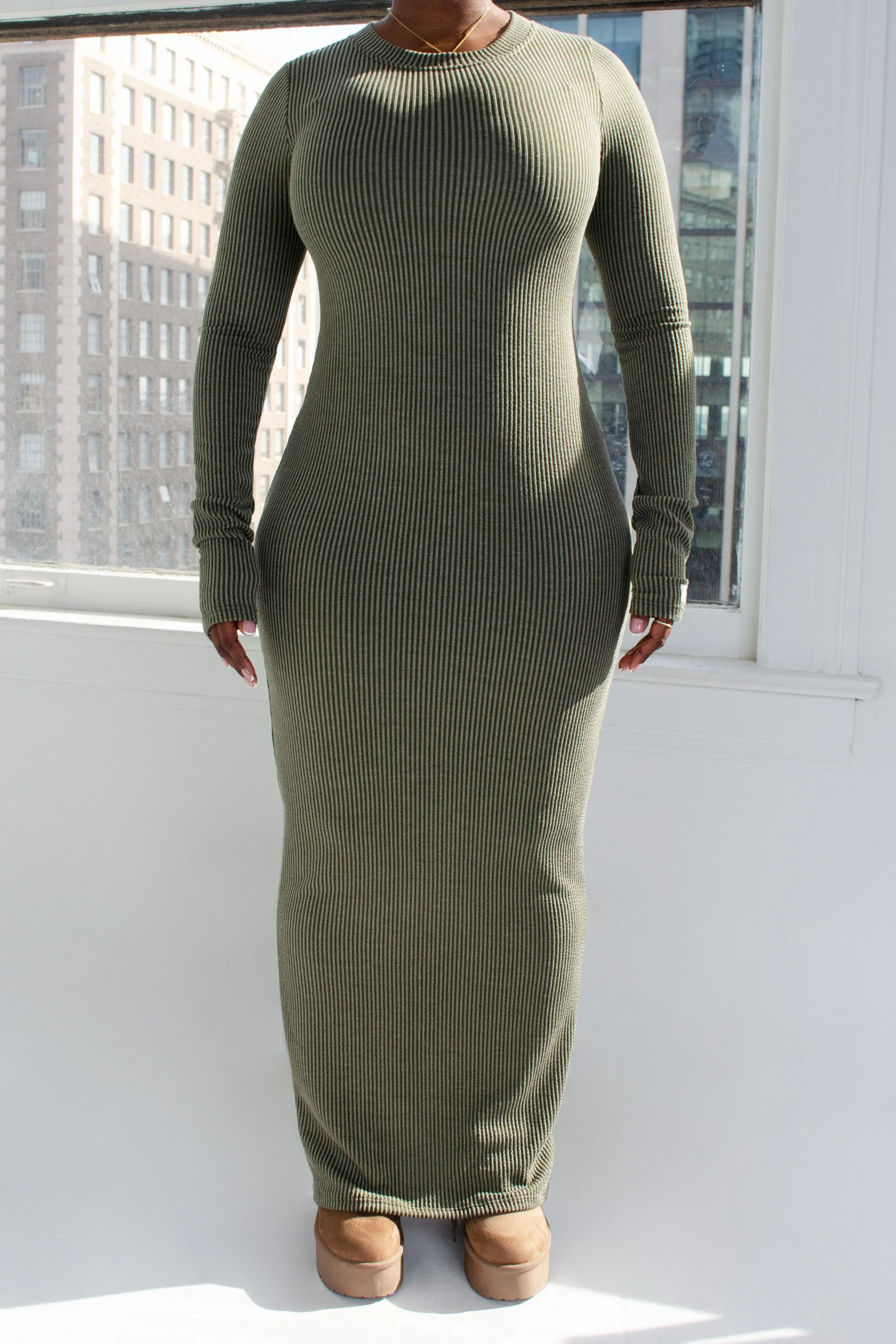NISE Dress (Olive)