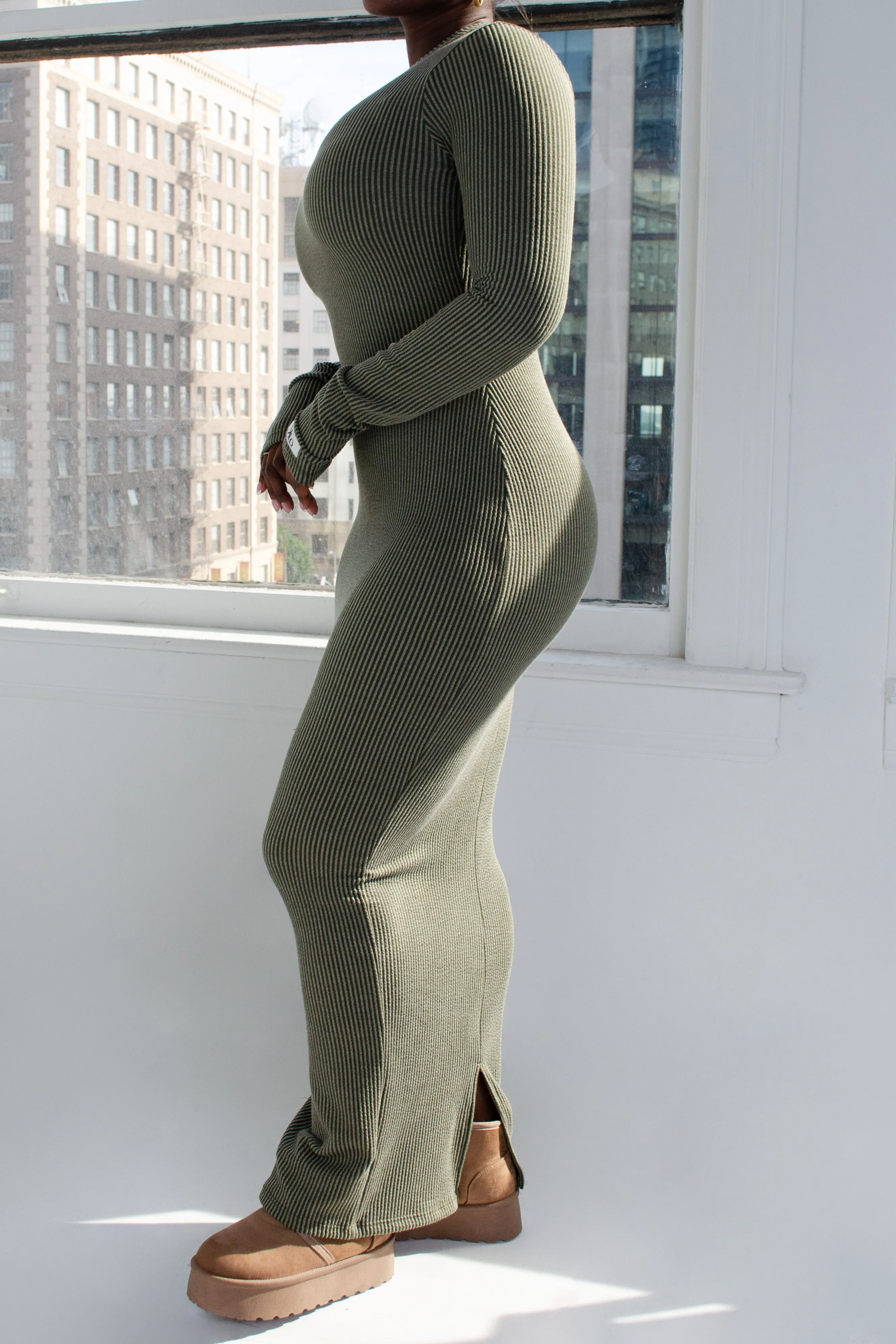 NISE Dress (Olive)