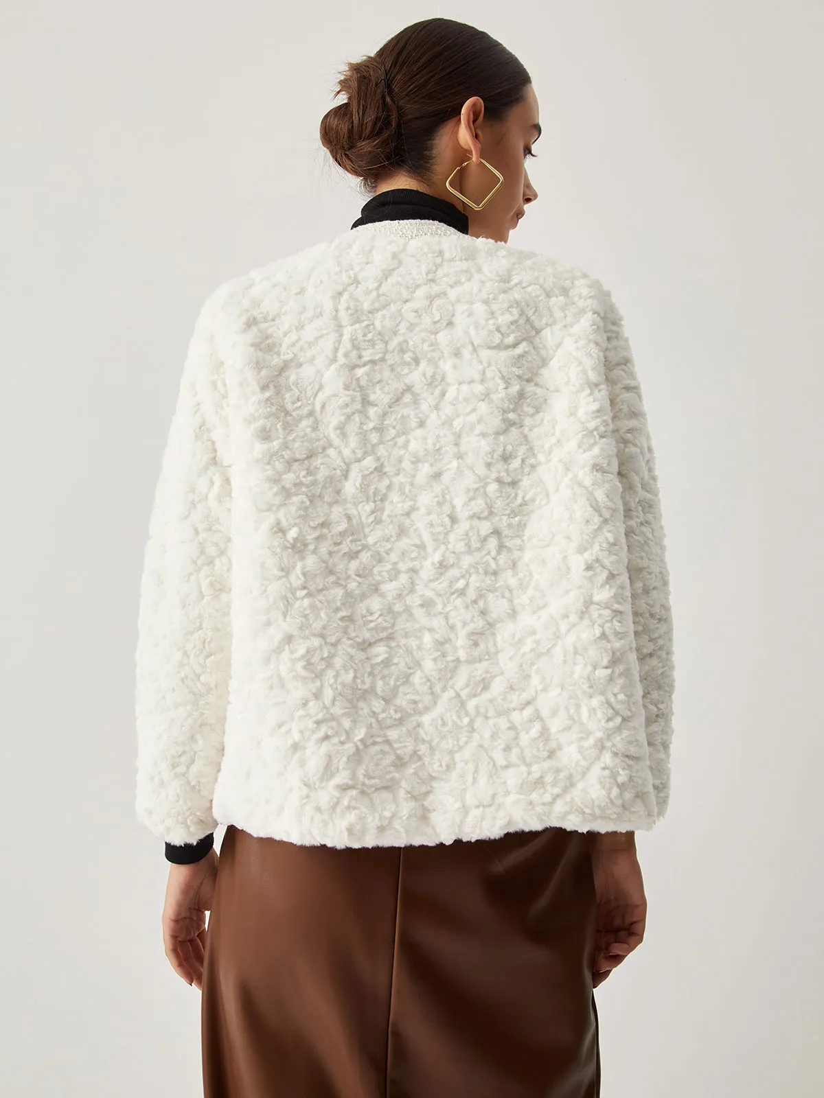 Patchwork Tweed Graceful Flurry Jacket