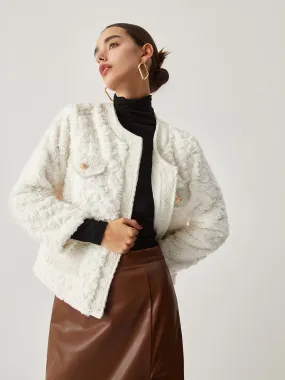 Patchwork Tweed Graceful Flurry Jacket