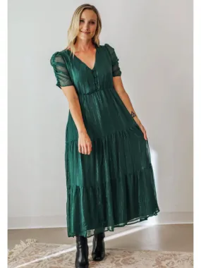 Pine Forest Midi Dress