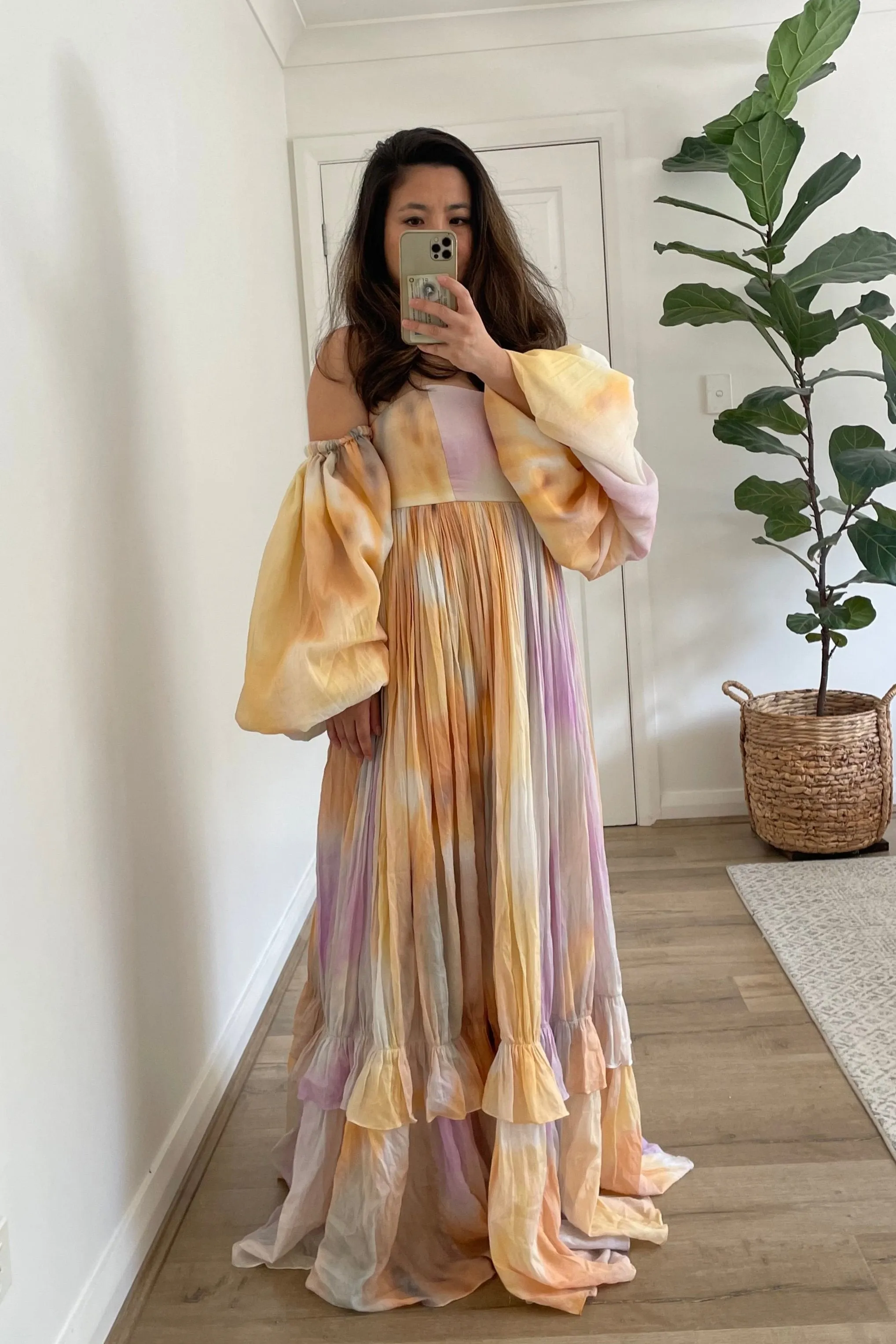 Rooh Collective Poppy Rainbow Maxi Dress