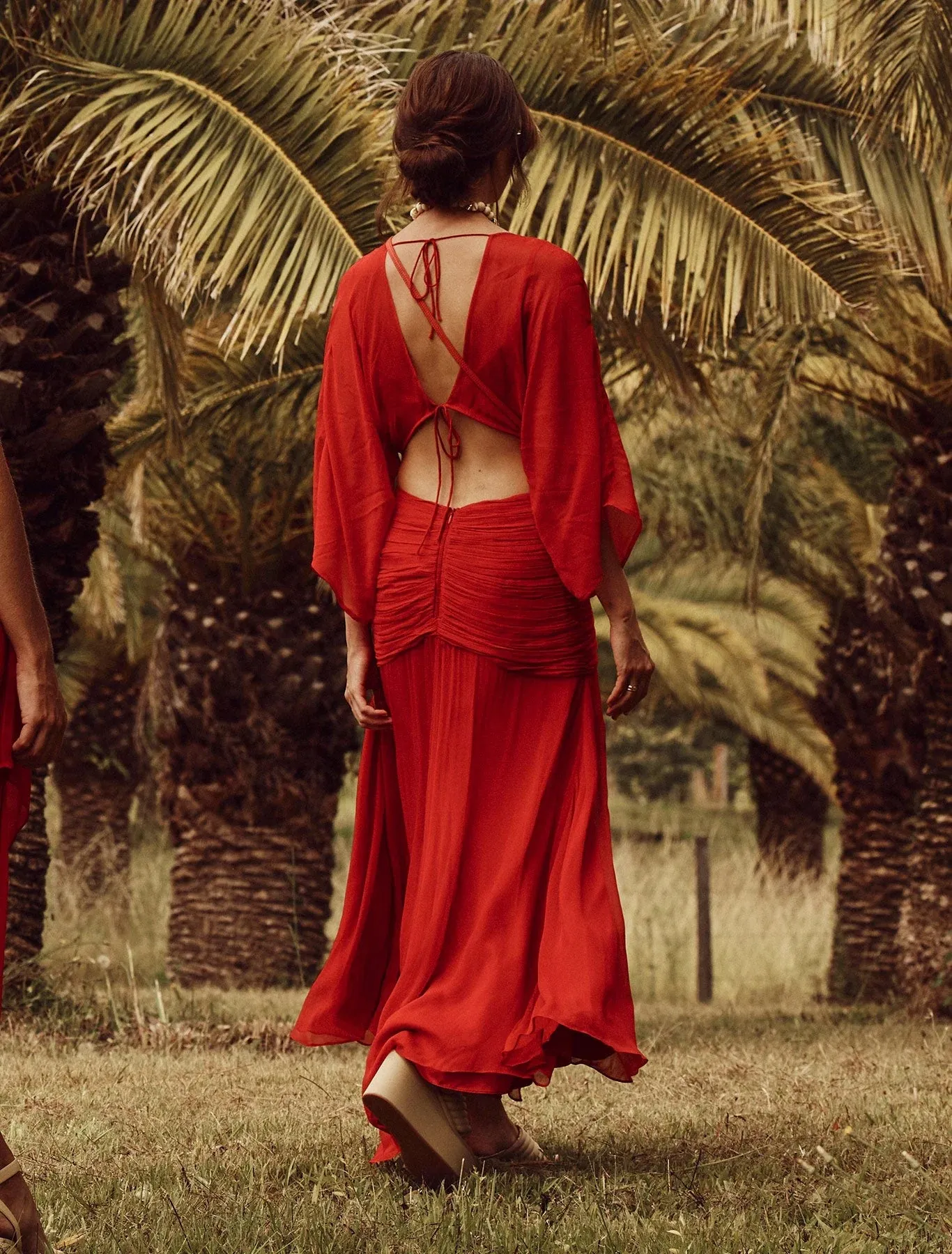Talulah - Viola Maxi Dress Barberry Red** AUTOMATIC 20% OFF AT CHECKOUT**