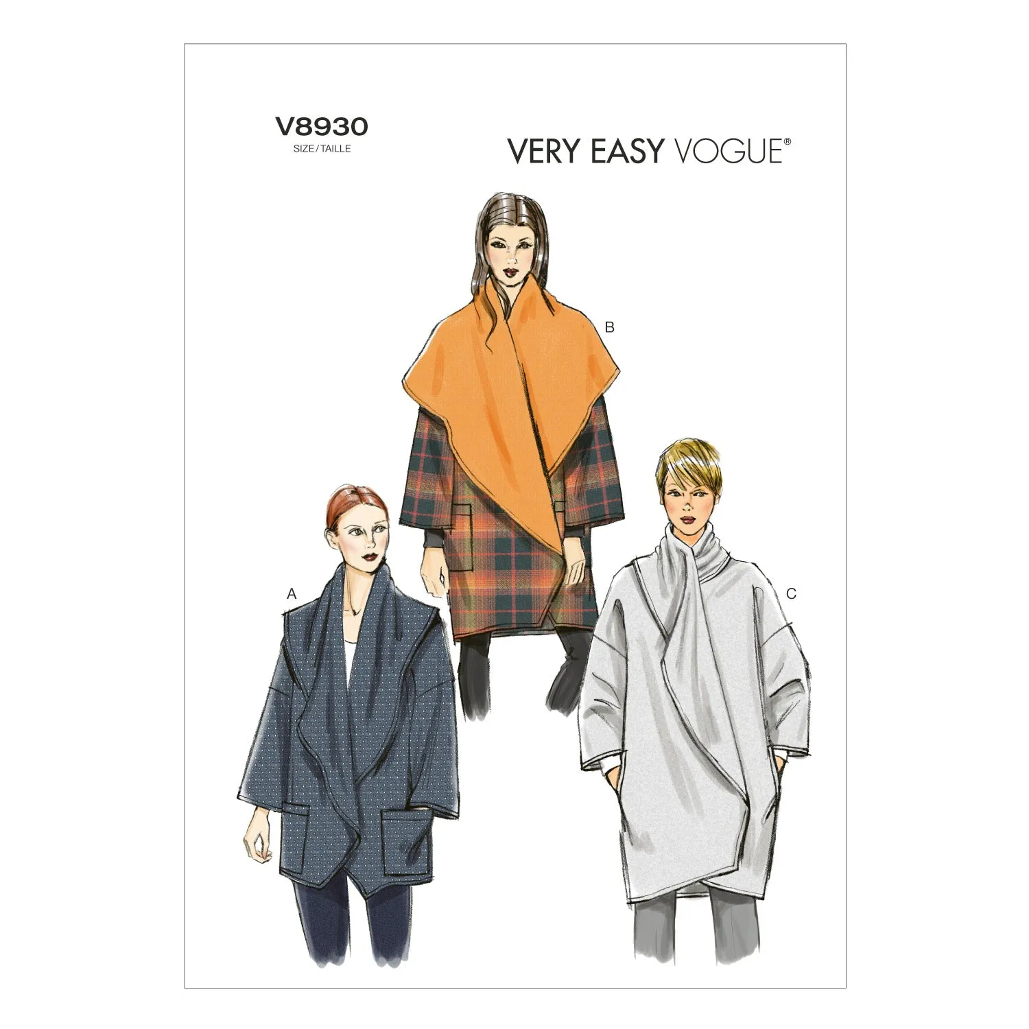 Vogue Pattern 8930 Misses' Jacket