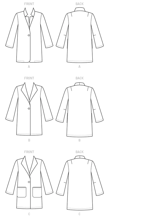 Vogue Pattern 9133 Misses' Jacket