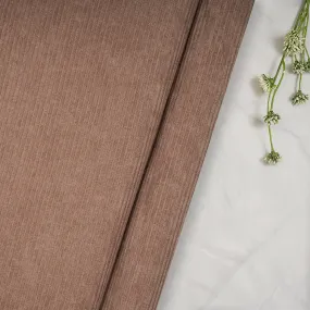 Warm Taupe Imported Cotton Corduroy Fabric (60" Wide)