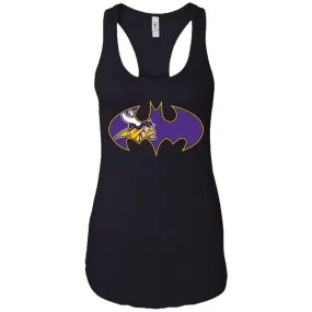 We Are The Minnesota Vikings Batman Nfl Mashup Women Tank Top