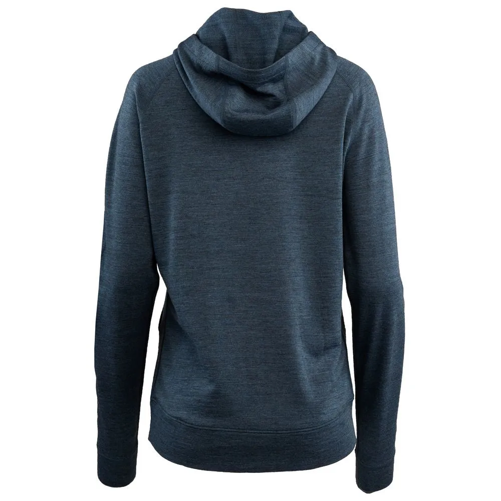Womens Merino 260 Lounge Hoodie (Denim/Navy)